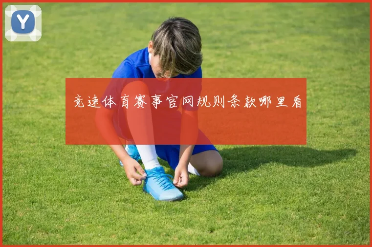 竞速体育赛事官网规则条款哪里看